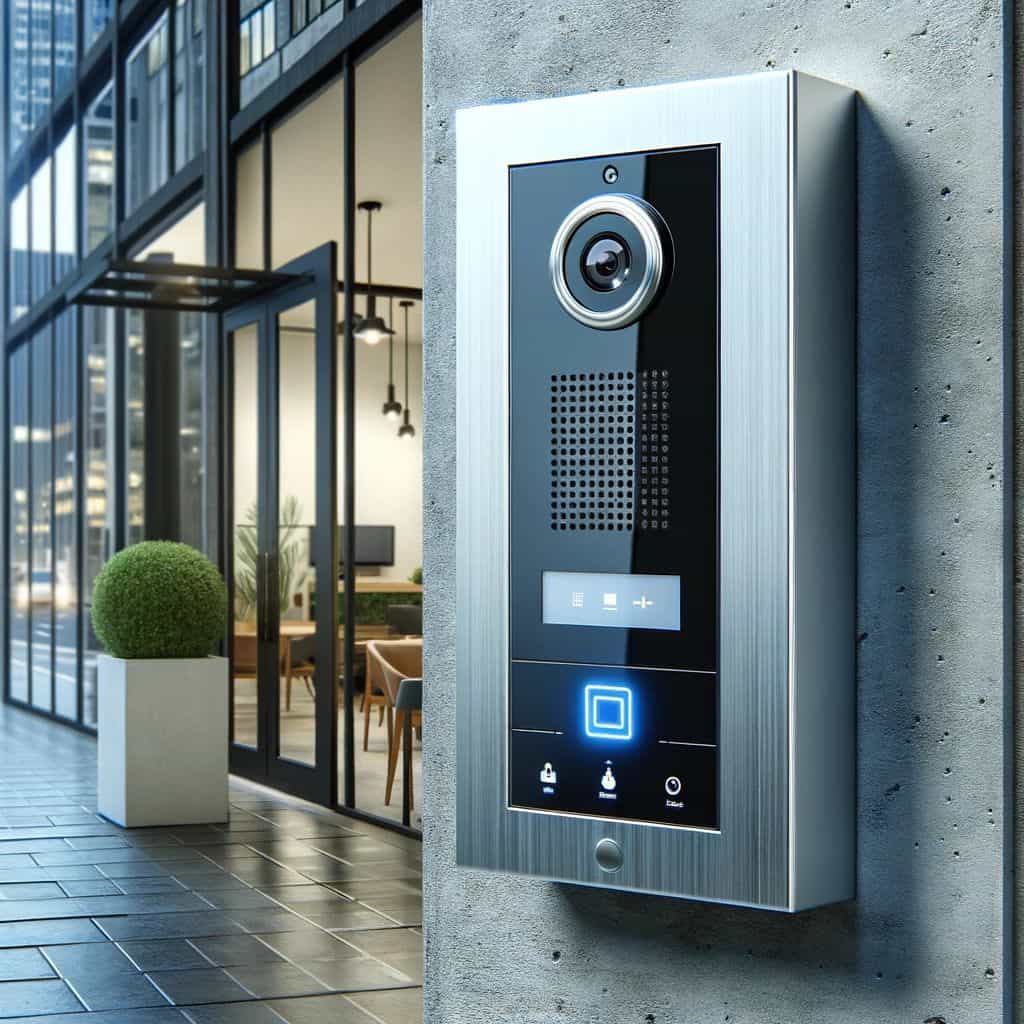 Intercom system with camera
